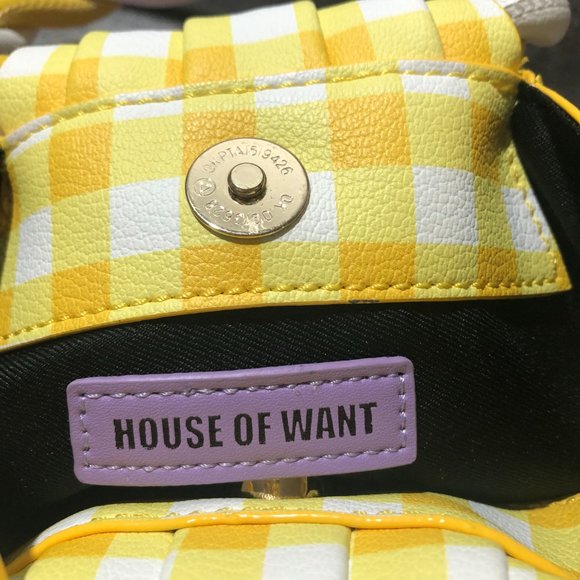 NEW House of Want -Adorbs Mini Gingham by House of Want: Yellow Gingham Check - Picture 3 of 14